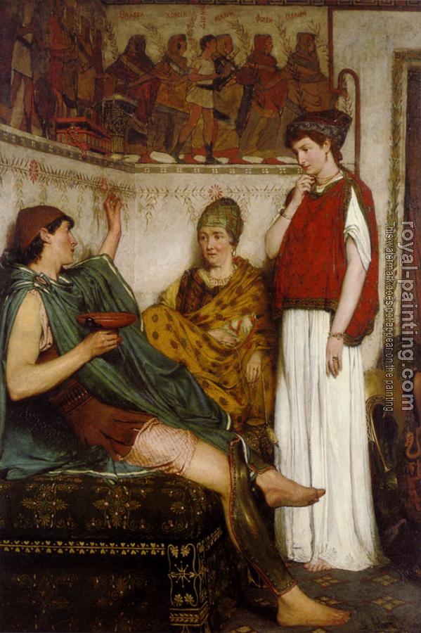 Sir Lawrence Alma-Tadema : The Soldier of Marathon